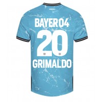 Dres Bayer Leverkusen Alejandro Grimaldo #20 Rezervni 2023-24 Kratak Rukav